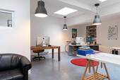 Bürofläche - Top ausgestatteter Arbeitsplatz in Sendlinger Hinterhofbüro - All-in-Miete