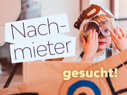 Freundliche Nachmieter gesucht - Erdgeschosswohnung sucht Nachmieter!