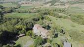 Bild 1 - Volterra ! Authentisches Bauernhaus mit 6 Hektar Grund in Panoramalage I Immobilie Toskana