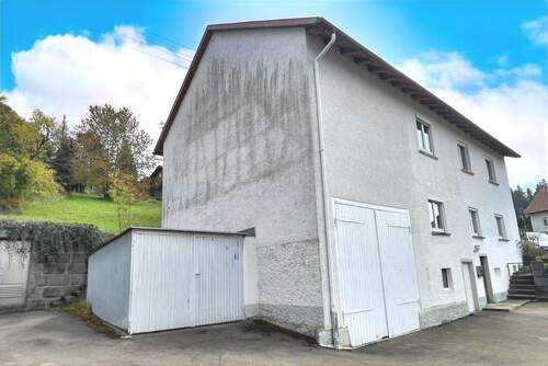 Seitenansicht (Wellblechgarage) - 