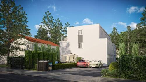 Straßenansicht - 5 Zimmer Reihenendhaus in München