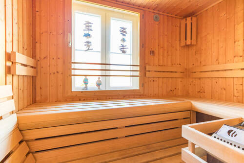 Sauna im Badezimmer EG - 