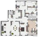 Wohnungsgrundriss - 