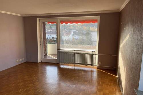 Wohnzimmer - Etagenwohnung mit 101,00 m&sup2; in Tuttlingen zum Kaufen