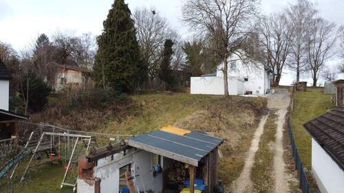 Luftaufnahme 1 - Grundstück zum Kaufen in Jettingen-Scheppach - Freihalden