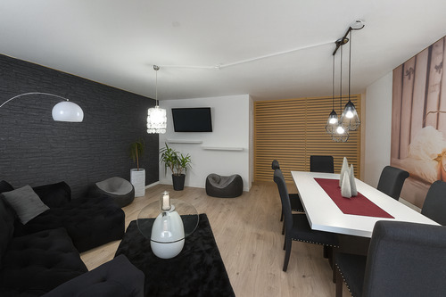 Wohnzimmer - 2 Zimmer Etagenwohnung zum Kaufen in Leipzig