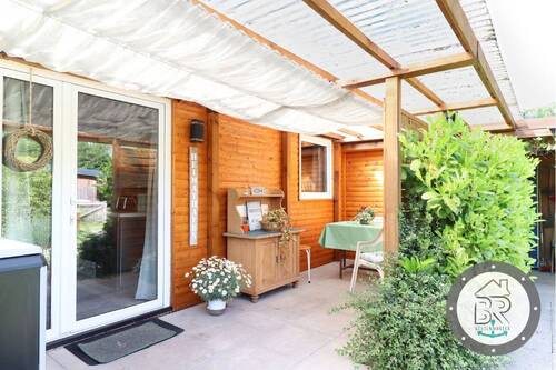 Überdachte Terrasse in Südost-Ausrichtung - 