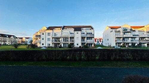 Aussicht ggüber Eingang - Etagenwohnung mit 51,00 m&sup2; in Leipzig zum Kaufen