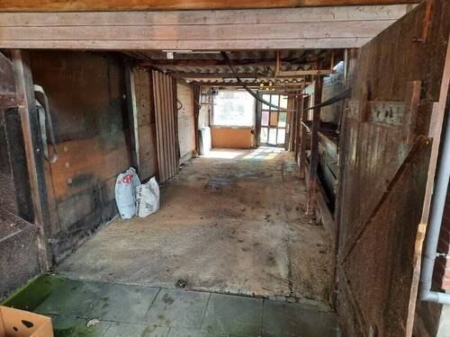 Blick in den Carport - 
