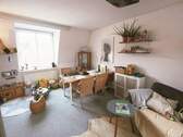Wohnzimmer mit Platz für den Esstisch - 2 Zimmer Etagenwohnung zur Miete in Rendsburg