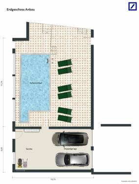 Erdgeschoss Anbau - 