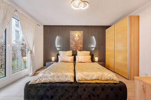 Schlafzimmer - Etagenwohnung mit 58,20 m&sup2; in Bensheim zur Miete