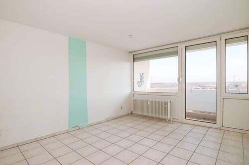 Wohnzimmer - 2 Zimmer Etagenwohnung zum Kaufen in Dormagen