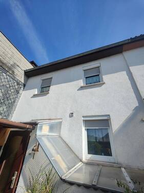 Ansicht vom Garten - 4 Zimmer Reihenmittelhaus zum Kaufen in Neustadt bei Coburg