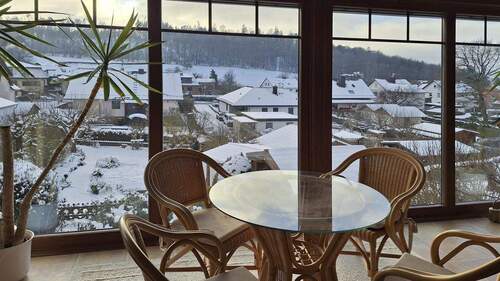 Aussicht vom Wintergarten - 