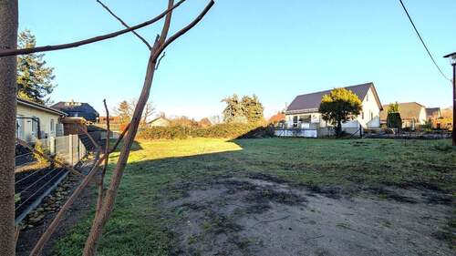 Blick vom Birkenweg gen Nord-Ost - Grundstück zum Kaufen in Neu Bochow / Groß Kreutz