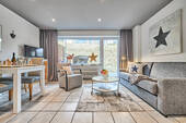 Wohnzimmer App. EG links - 1 Zimmer Mehrfamilienhaus, Wohnhaus in Hörnum (Sylt)