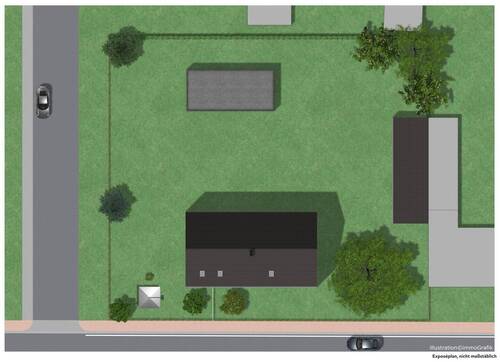 Lageplan des Grundstücks - 