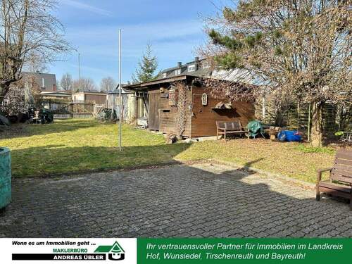 Garten - 6 Zimmer Doppelhaushälfte zum Kaufen in Schwarzenbach an der Saale