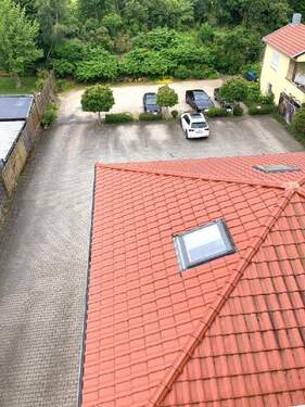 Blick auf den Parkplatz - 
