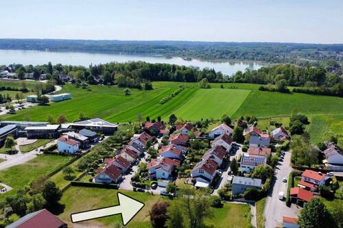 Luftbild - Grundstück in Inning - 715.000,00 EUR Kaufpreis, ca.  0,00 m²