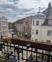 Balkon - City Wohnung mit 2 Balkonen, toller Aussicht, guter Verkehrsanbindung und Stuckdecken