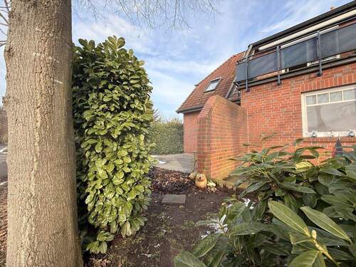 nahezu uneinsehbarer Gartenanteil - Terrassenwohnung mit 59,00 m&sup2; in Weyhe zur Miete