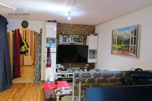 Wohnzimmer - Etagenwohnung mit 55,00 m&sup2; in Heilbronn / Neckargartach zum Kaufen