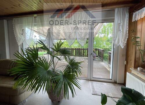 Wohnzimmer und Terrasse - 