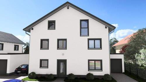 Ansicht Ostseite - 2 Zimmer Etagenwohnung in Kaltental / Blonhofen