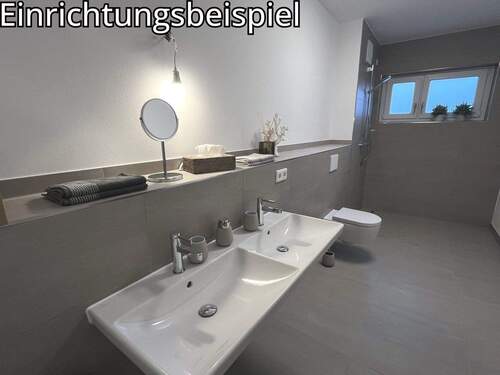 Badezimmer, Musterwohnung - 