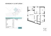 Wohnung H1.3.2 mit Loggia - 