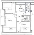 Grundriss Wohnung_ohneAufmaß - 