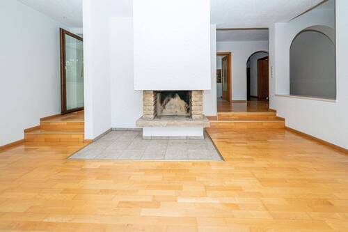 Wohnzimmer - Etagenwohnung mit 127,00 m² in Denzlingen zum Kaufen