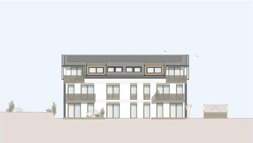 Ansicht Süd-West - Etagenwohnung mit 94,00 m&sup2; in Grafing bei München zum Kaufen