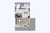 Grundriss EG + Wintergarten - 