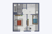Grundriss Obergeschoss - 
