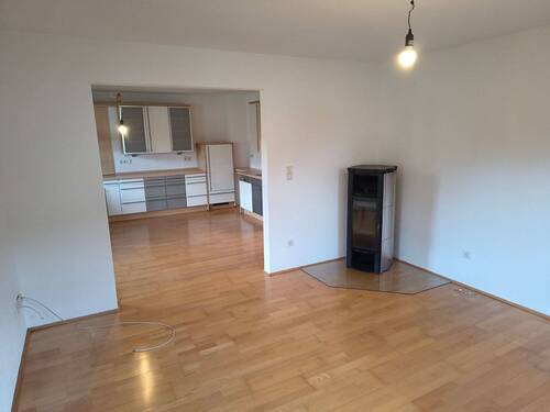 Wohnzimmer mit Ofen - 