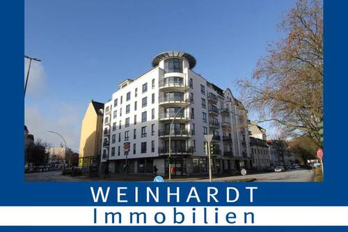 Außenansicht - Möbliert: Helle 2-Zimmer-Wohnung mit TG-Stellplatz in Top-Lage Eppendorf