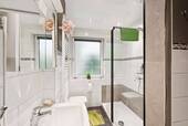 ... mit begehbarer Dusche - 
