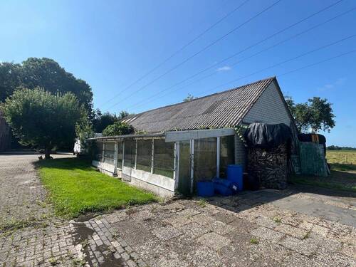 Schuppen 2 mit Gewächshaus - 