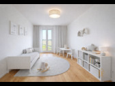 Kinderzimmer I visualisiert - 5 Zimmer Etagenwohnung zum Kaufen in München