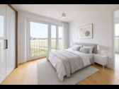 Schlafzimmer visualisiert - 5 Zimmer Etagenwohnung in München