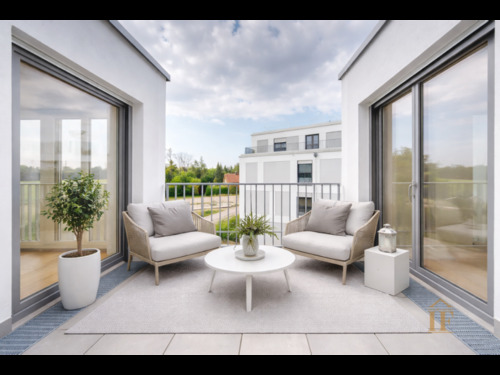 Balkon visualisiert - 