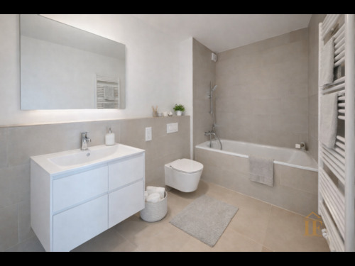 Gästebadezimmer visualisiert - 