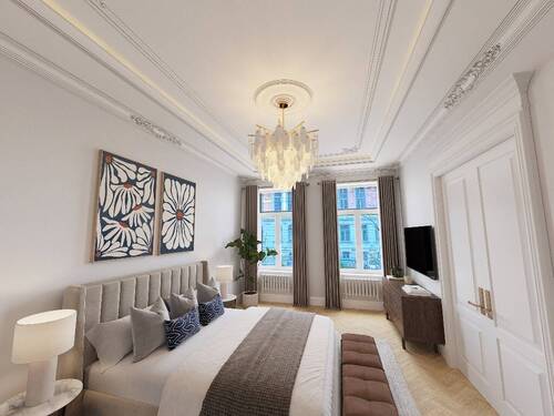 Zimmer - 6 Zimmer Etagenwohnung zum Kaufen in Leipzig