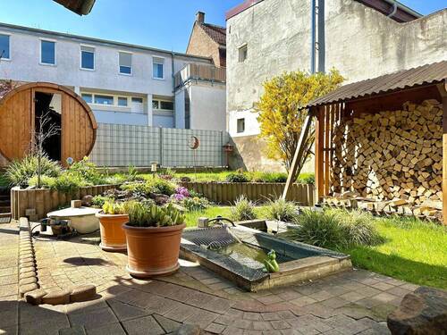 Garten - Einfamilienhaus mit 144,00 m² in Offenbach zum Kaufen