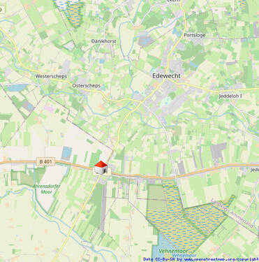 Lageplan - Grundstück zum Kaufen in Friesoythe