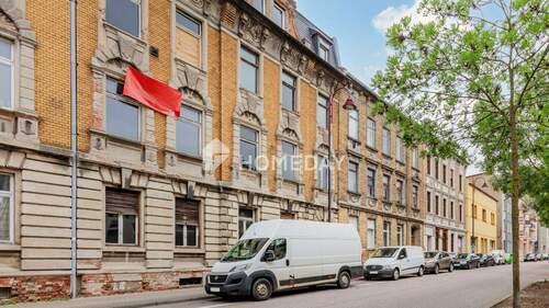 Außenansicht 3 - 1 Zimmer Mehrfamilienhaus, Wohnhaus in Köthen