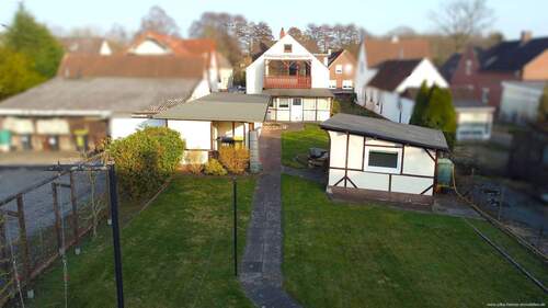 Ansicht hinten - 6 Zimmer Mehrfamilienhaus, Wohnhaus in Bremen